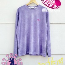 GLIDE OG EMB Refreshing Soft Long SLEEVE 글라이드 OG 리프레시 소프트 타올 긴팔 티셔츠