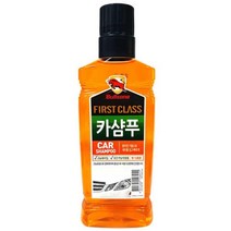 자동차실내세차 도장면손상 오욤물제거 카샴푸 4개 세차용품