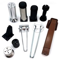 아이베란다 싱크대다리 쇼파다리 침대 발 밥상 높이조절 가구다리 발통, 06.나팔발 무광 다리 싱크대다리 150mm