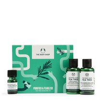 The Body Shop Tea Tree Skincare Kit 더바디샵 티 트리 스킨 클리어링 토너 워시 오일 세트