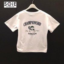 소이 5부 테니스 베어 셋업 티셔츠_22M1703WT_2001구로점