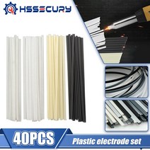 플라스틱 용접봉 용접 스틱 키트 PP PE PVC ABS 메쉬 수리 스트립 자동차 범퍼용 납땜 도구 10 개 40 80, 10Pcs PP, 10Pcs PP