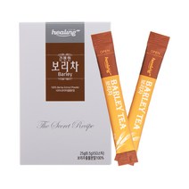 헬스바이오 힐링 간편한 보리차 100% 보리추출분말 50스틱(1박스), 25g, 1박스