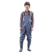 희망마트_해루질 내피 면 가슴장화 낚시 양식 작업 방수우수_HOM