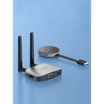 무선화면투사기 컴퓨터 HDMI 송신기 스크린 프로젝터, G6W세트(수신기1+송신기1)