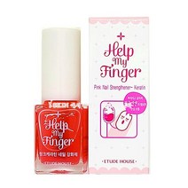 에뛰드 헬프마이핑거 핑크 케라틴 네일 강화제, 1개, 10ml