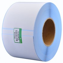 북원라벨 유포지 100X100mm 지관75mm 롤라벨 유포라벨 BLU-10010075 바코드용라벨지