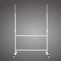 토탈 칠판 이동식 스탠드 거치대 받침대 1200x2400cm, 보드별매