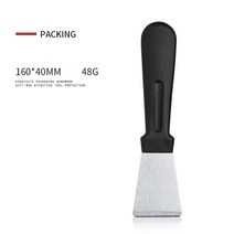 냉장고부품 주방 악세사리 스테인레스 스틸 Lampblack 삽 먼지 청소 냉장고 해동, [02] 2
