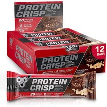 비에스엔 BSN 프로틴바 단백질 보충 헬스 스낵 12개입 Syntha 6 20g 12 Count, Chocolate Crunch