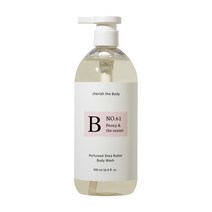 CH6 퍼퓸드 여드름 기능성 시어버터 바디워시 피오니 앤 더선셋, 1개, 500ml