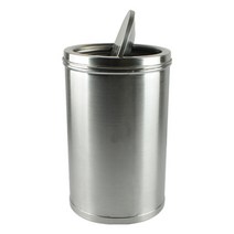 업소용 스텐 뱅뱅이 휴지통 8호 145L 회전식 쓰레기통, 8호(500x740) 145L