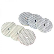 11 개 100mm 다이아몬드 드라이 폴리싱 패드 돌 대리석 화강암 연마 타일 트리밍 그라인딩 디스크 앵글 그라인더 시트, M 10 backer