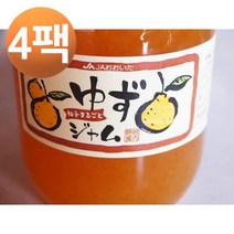 JA 오오키 유자잼 무첨가물 500g, 4팩