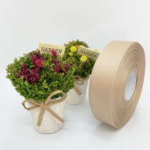 포장 리본 끈 제이제이리본 무광양면25mm 40mm 41컬러 (길이 45M ) 공단리본, NO05, 25mm
