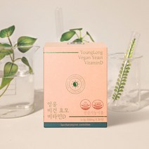 [1개월분] 영롱 비건효모 비타민D 2000IU /임산부 어린이 섭취가능, 1개월 분 효모비타민D