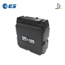 ES산업 배터리 리튬이온 54V 6.0Ah 충전 밧데리 LP54L60, 1개