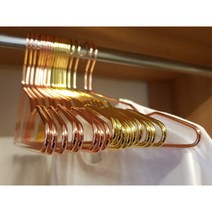 대박나라 골드옷걸이 로즈골드옷걸이 고급옷걸이, 50p, 골드