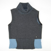 327.보그너 터틀넥 니트조끼 베스트/정품/여성 95