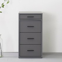 카루쏘 멀바우 서랍책상 1200 1600 1800, 5. 카루쏘 600 서랍장(폭600mm), 그레이
