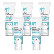 마이얼스데이 알파 케어 플러스 어린이 저불소 치약 60g 5개