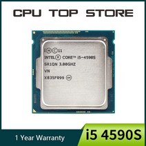 인텔 코어 i5 4590S 3.0 GHz 쿼드코어 CPU 프로세서 6M 65W LGA 1150 중고