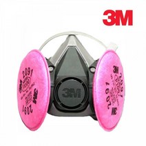 정품 3M 반면형 방독마스크 방진세트 페인팅작업 방독면마스크 농약방독면 산업마스크