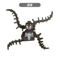 [레고공식] 장난감 빌딩 블록 미니 피규어 슈퍼 히어로 개미 배트맨 독 스파이더 맨 조립 액션 인형 벽돌 모델 퍼즐 남아용, [71] venom