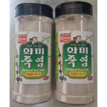화미 죽염 1kg(500g * 2개) 100% 천일염, 500g, 2개