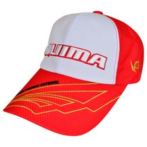 퀴마 피싱모자 타입2, 레드 + 화이트