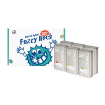 퍼지락 자일리톨 캔디 청사과+레몬+복숭아맛 35g x 6캔 케이스 사탕 선물세트, 단품