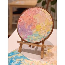 백드롭 페인팅 키트 젤스톤, 코튼 캔디
