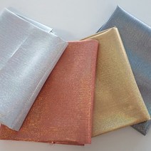 (천마마-무대원단) 무대의상 홀로그램 필름지 4color, 골드