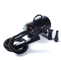 펫드라이룸 펫드라이기 개 파워 헤어 드라이어 애완견 고양이 2800W 손질 송풍기 바람 세카더 빠른 블로우 건조기 소형 중형 대형 반려동물 강아지 털, [01] Black