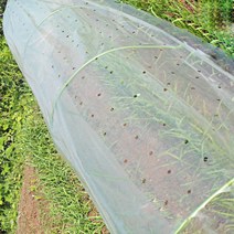 오이망 잡초매트 유공비닐 고구마비닐 멀칭 비닐 천공기 멀칭비닐 유공 비닐하우스자재 농사검정비닐 비닐하우스 농사용비닐 크기 1.5m1.8m 흰색 플라스틱 뿌리 덮개 정원 20, 15m x 1.8m, 02 15m x 1.8m