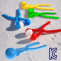 attizone 스노우볼메이커 볼 오리 곰 모양 눈싸움 눈뭉치 만들기 - KC인증, 스노우볼메이커-(왕오리)