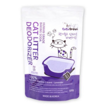 고양이모래탈취 캣리터 디오더라이저 500g(라벤더향), 1