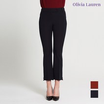 올리비아로렌 진주장식 붓컷 팬츠 VOPDLVF8121