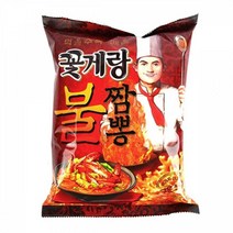 꽃게랑 불짬뽕 70g 1400 대용량과자 스낵 간식 봉지과자 군것질, 먹을수록 매운 꽃게랑 불짬뽕 70g 봉지과자 스낵 간식