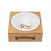 모닝펫 도기 원목식기 1구 소, 4015, 5개