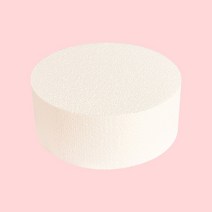 케익 모형 원형스티로폼 공예용 슈가크래프트, 원형)지름320mmx높이100