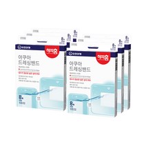 해피홈 아쿠아 드레싱 밴드 멸균 혼합형 8p, 6개