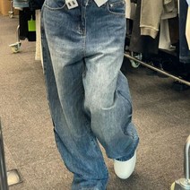 통통 여성 하체비만 청바지 30대 키작녀 아줌마 데일리 데님 팬츠 4XL
