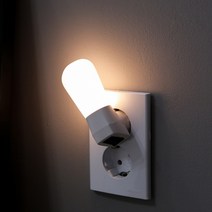 LED콘센트형취침등 LED수유등 LED무드등, 실린터 취침등 전구색