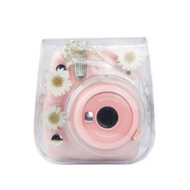 35mm 필름 포토 Fujifilm Instax Mini 11 카메라 액세서리 아티스트 오일 페인트 PU 가죽 숄더백 프로텍터, 02 11 fllow white