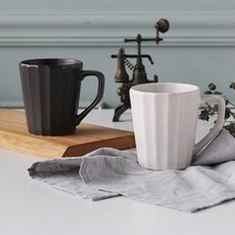 cocooning DamDa KOREA 흙의 질감 명품 도자기그릇 14종(별도구매가능), 머그(화이트)