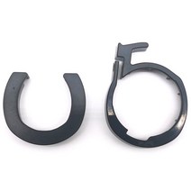 new scooter front tube stem 접이식 가드 ring for ninebot max g30 pack 보험 서클 부품, 01 Black