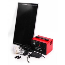 220v 태양광 발전기 세트 야외 차박 카라반 캠핑카, 300w 발전기 300000 배터리 200w, 1개