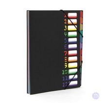 레인보우 인덱스 도큐먼트 파일 포트폴리오파일 파일케이스 바인더 분리화일