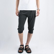 남성 카고 7부 추리닝 하의 조거팬츠 라운지웨어 바캉스옷 원마일웨어 40대